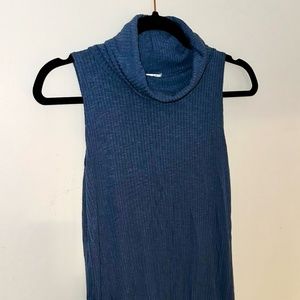 Nordstrom BP Ribbed Summer Dress - Blue